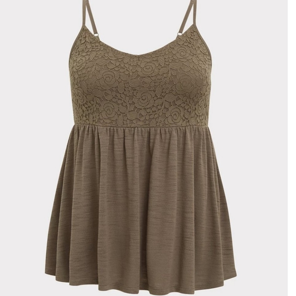 Torrid babydoll cami